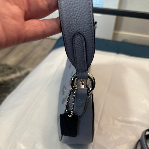 Coach Lavender Floral Shoulder Bag - Picture 5 of 13